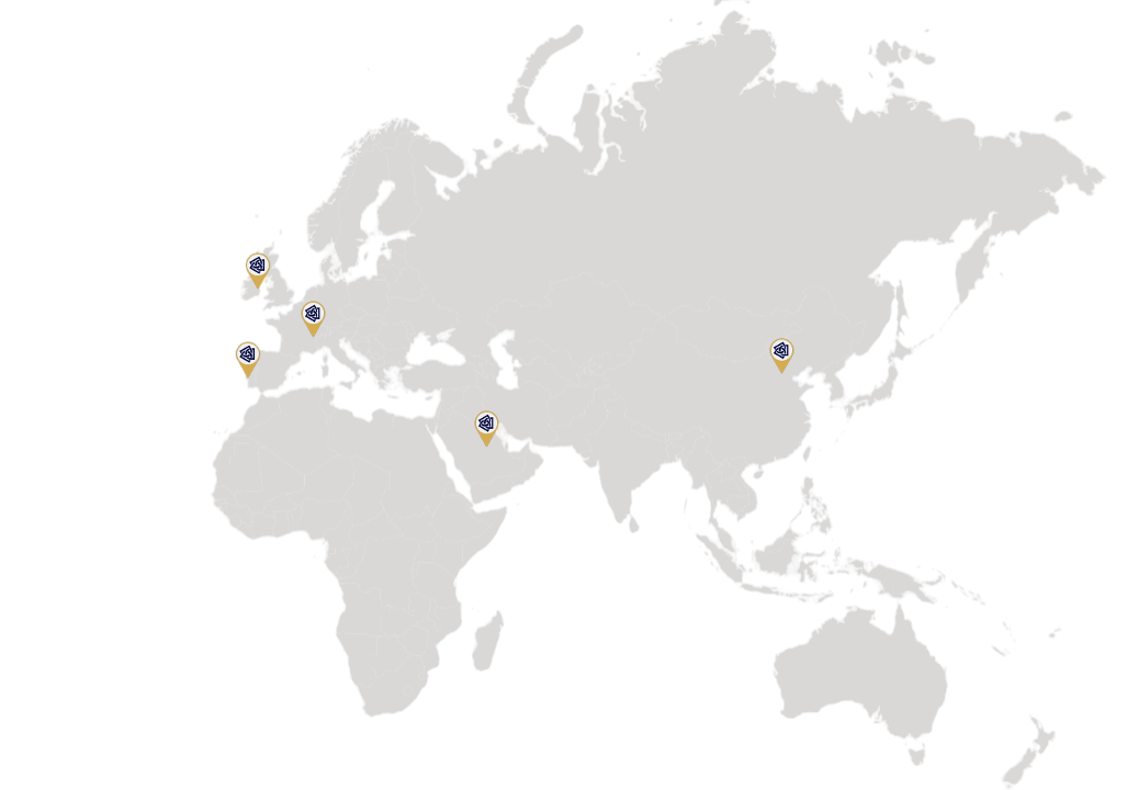 Map of Druid Offices