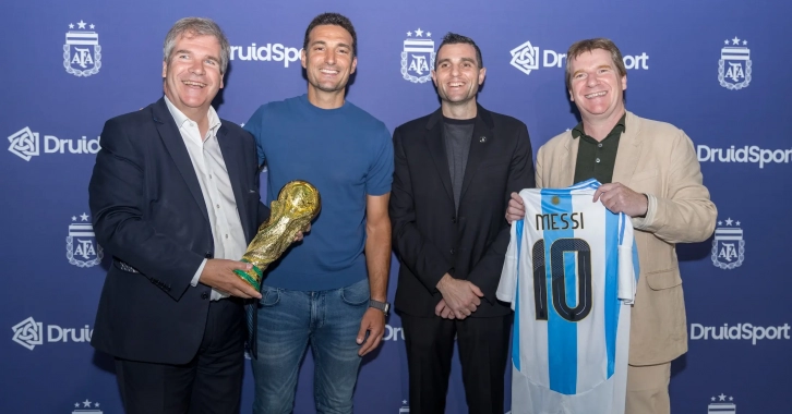 Druid Sport Appointed as Exclusive Commercial Representative of the Argentine Football Association in China